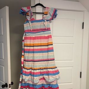 Multi color dress, beautiful worn once